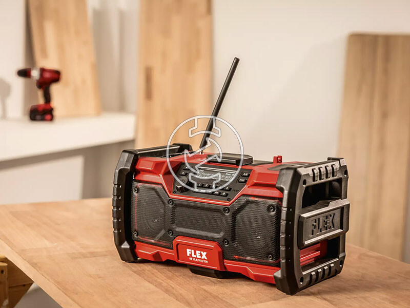 Flex RD 10.8/18.0/230 CEE akkus rádió