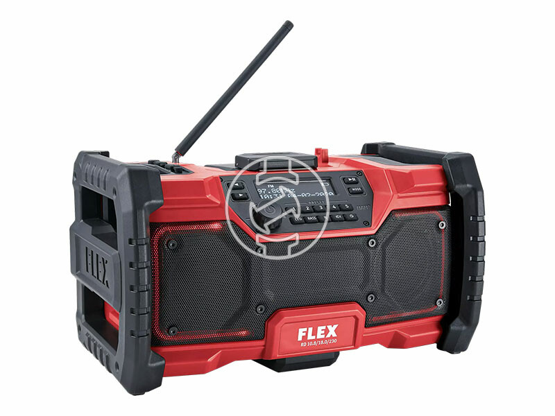 Flex RD 10.8/18.0/230 CEE akkus rádió