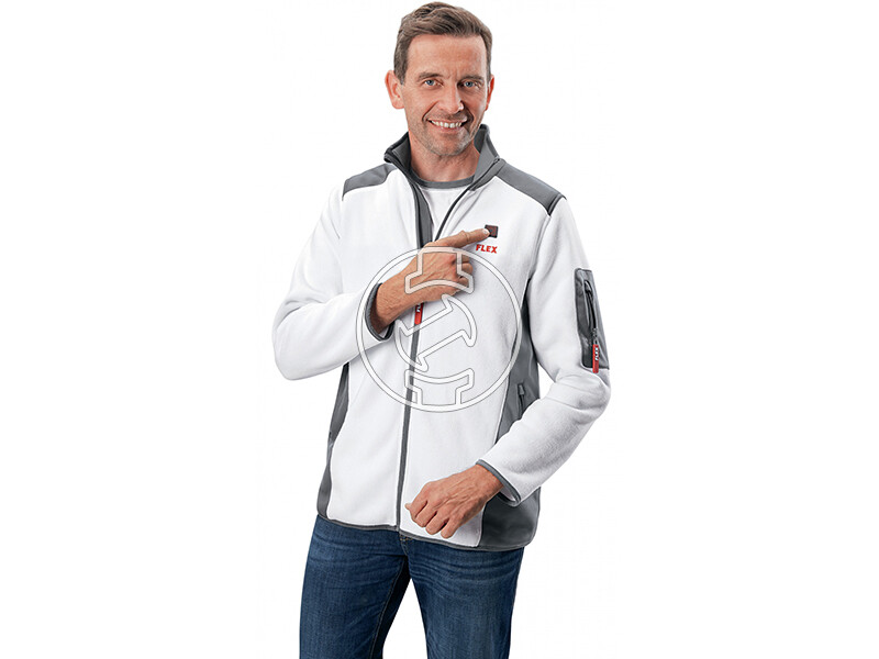 Flex TF White 10.8/18.0 M Men fűthető kabát + PS 10.8/18.0 átalakító