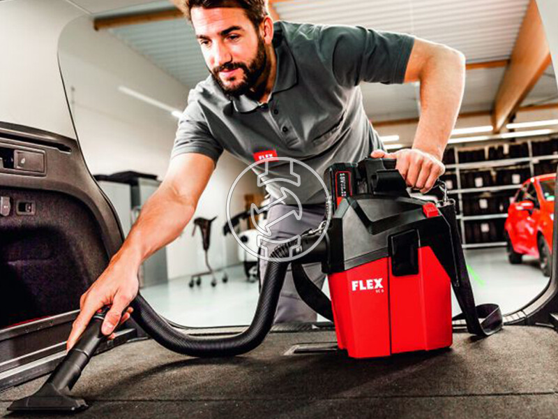 Flex VC 6 L MC 230/CEE elektromos porszívó plusz tartozékokkal