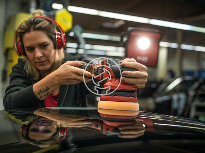 Flex XCE 8 125 18.0-EC 5.0 Set akkus polírozógép