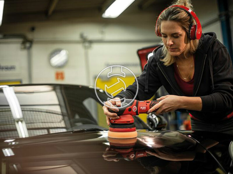 Flex XCE 8 125 18.0-EC 5.0 Set akkus polírozógép