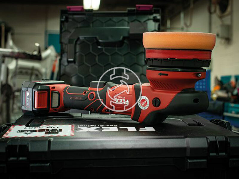 Flex XCE 8 125 18.0-EC 5.0 Set akkus polírozógép