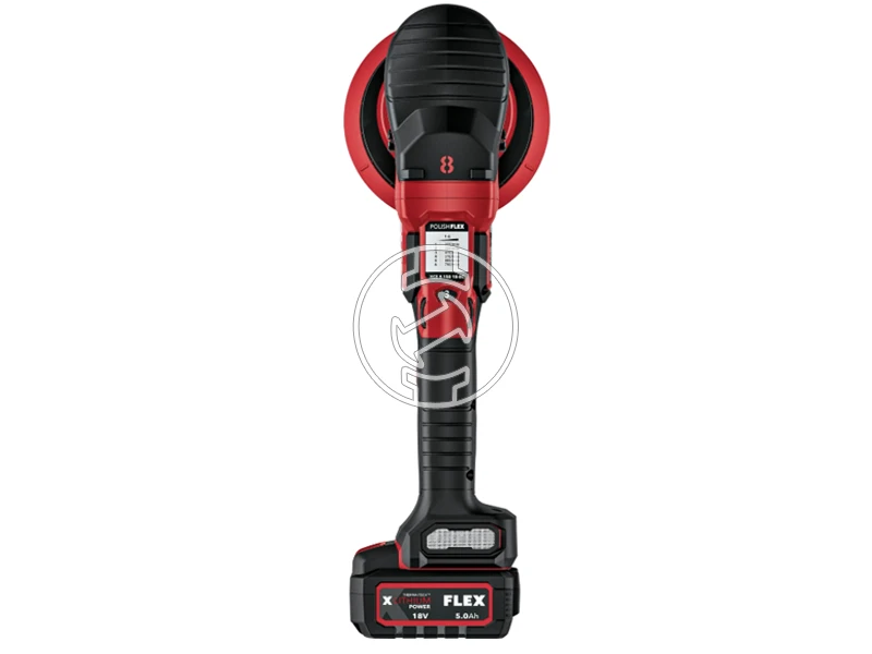 Flex XCE 8 150 18-EC Set akkus polírozógép 18 V | 150 mm | Szénkefementes | 2 x 5 Ah akku + töltő | Kartondobozban