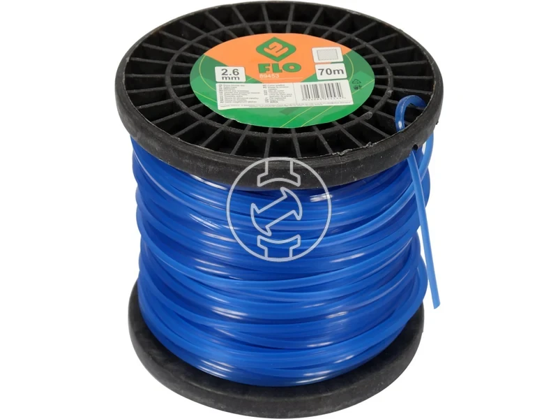 Kép: Flo damil negyzet profil 26 mm x 70 m.webp