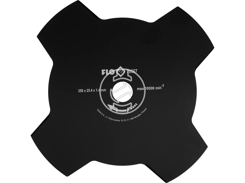 Kép: Flo fukasza penge 250 mm 254 mm 4T.webp