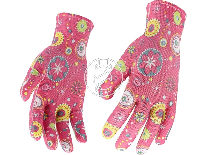 Kép: Flo vedokesztyu viragos M8.webp