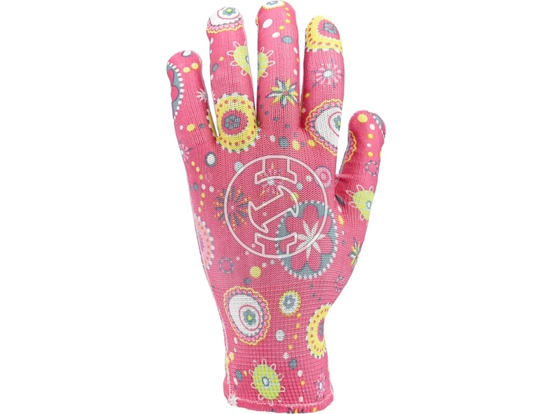 Kép: Flo vedokesztyu viragos M8.webp