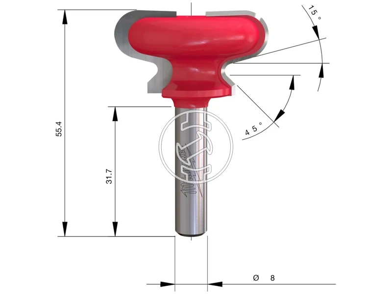 Kép: Fogantyumaro S8 38117 mm-1db.webp