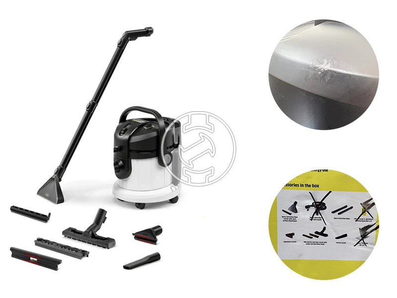 Karcher SE4 elektromos kárpittisztító (újracsomagolt)