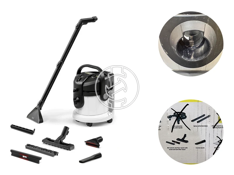 Karcher SE4 elektromos kárpittisztító (újracsomagolt)