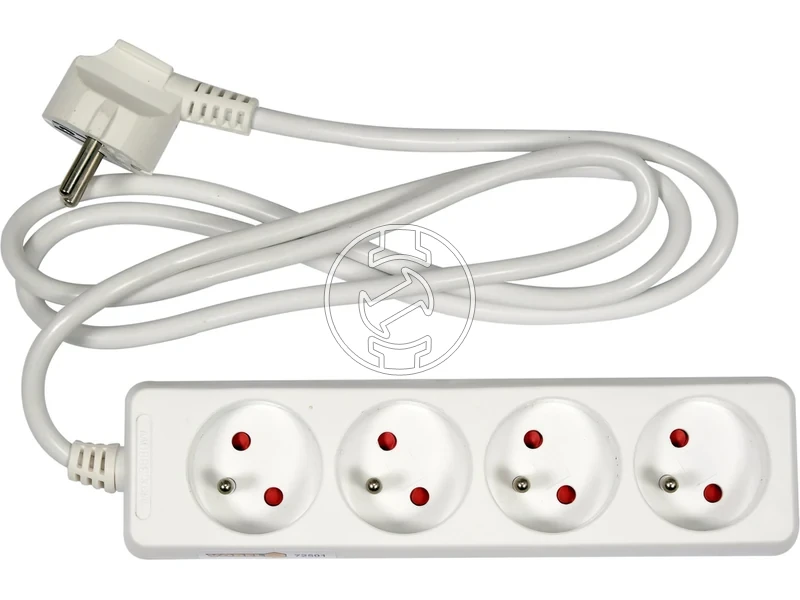 Kép: Foldelt hosszabbito 4 aljzatos 15 m.webp