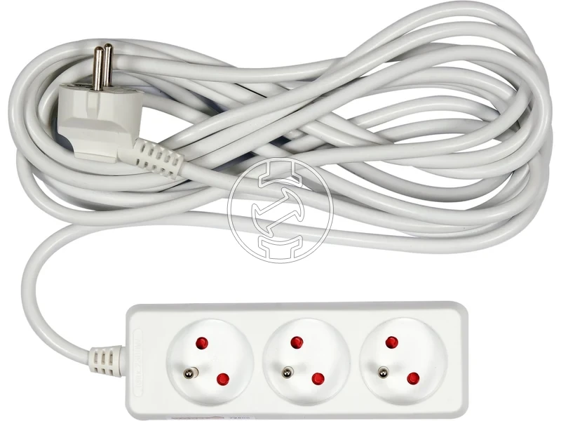 Kép: Foldelt hosszabbito eloszto 3 aljzatos 5 m.webp