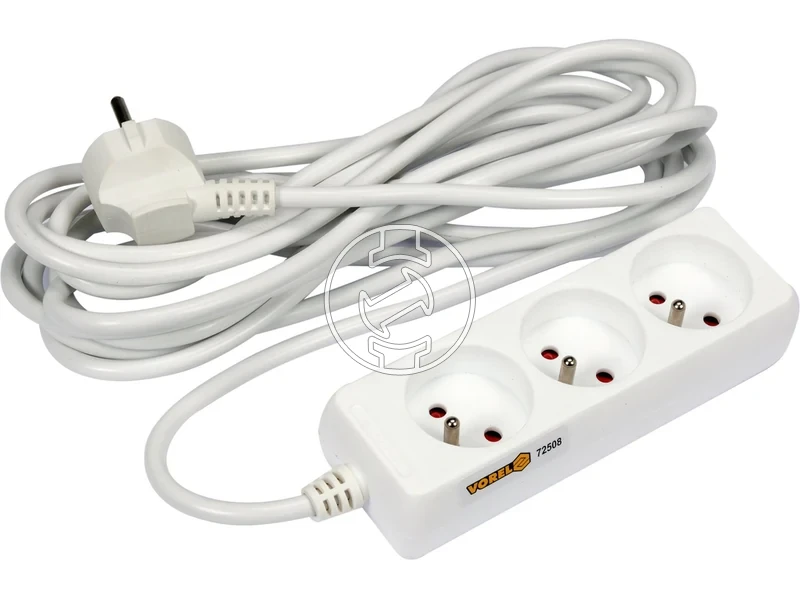 Kép: Foldelt hosszabbito eloszto 3 aljzatos 5 m.webp