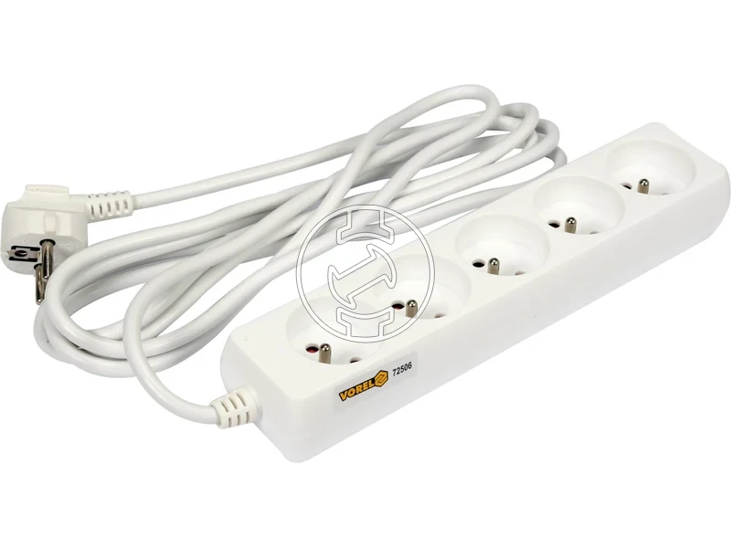 Kép: Foldelt hosszabbito eloszto 5 aljzat 3 m.webp