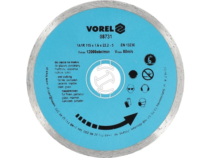 Kép: Folyamatos peremu gyemant vagotarcsa 115 mm.webp