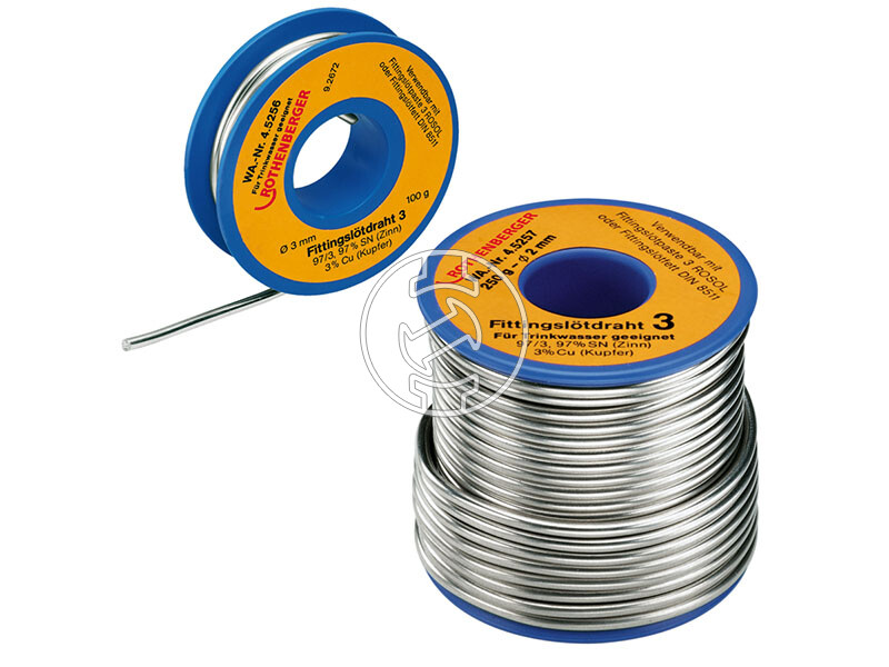 Rothenberger forrasztóón 100g/2mm