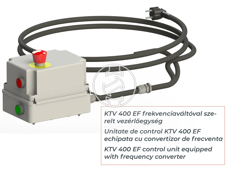 ZIVtec KTV400EF elektromos asztali téglavágó gép 230 V | 2200 W | 450 mm | Vágási mélység 145 mm | Tárcsaátmérő 400 x 25,4 mm