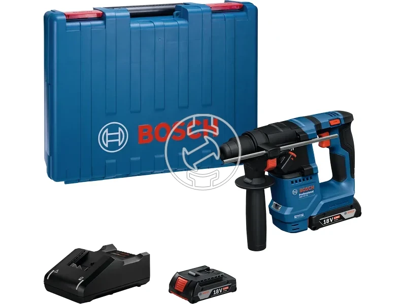 Kép: GBH 18V-18 Akkus furokalapacs 2x20Ah akkuval es GAL 18V-20 toltovel kartondobozban.webp