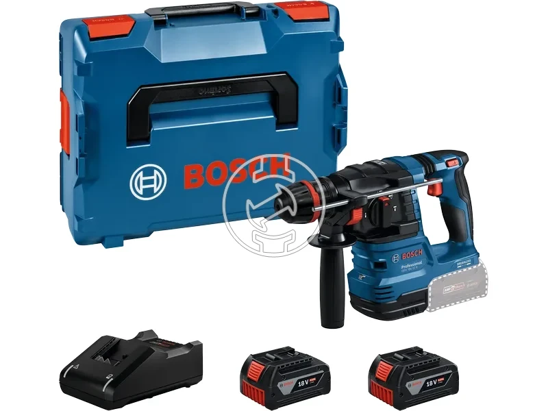 Kép: GBH 18V-22 X Akkus furokalapacs 2x40Ah akkuval es GAL 18V-40 toltovel LBoxx-ban.webp