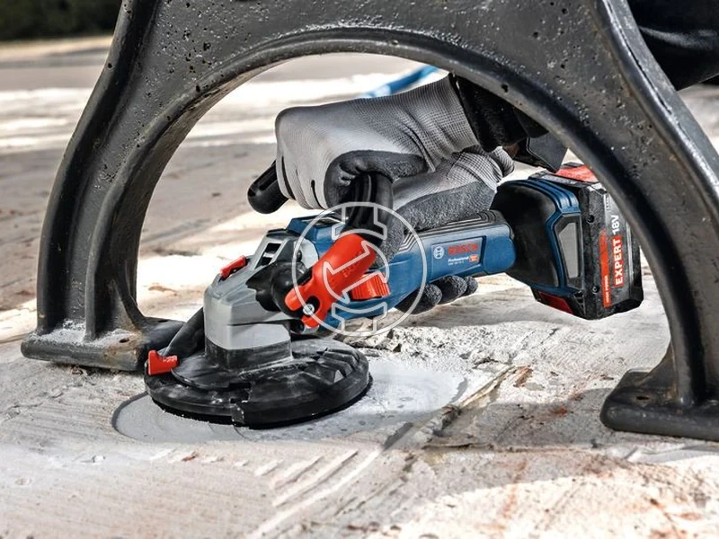 Kép: GBR 18V-15 S Betoncsiszolo akku es tolto nelkul gyemant fazekkorong L-Boxx-ban.webp