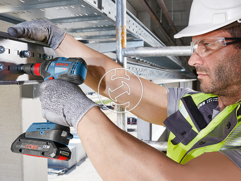 Bosch GBH 18V-26 + GDX 18V-200 C + GWS 18V-10 akkus fúrókalapács