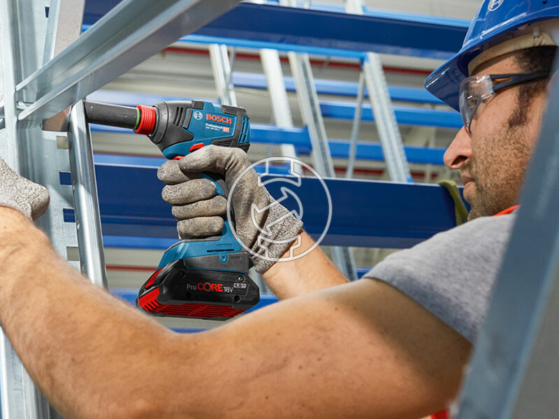 Bosch GBH 18V-26 + GDX 18V-200 C + GWS 18V-10 akkus fúrókalapács