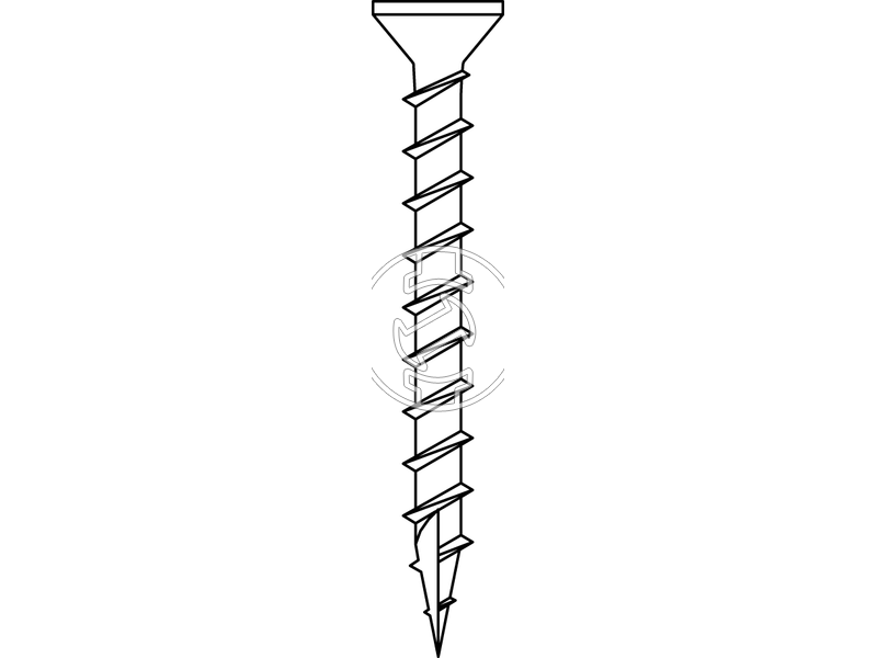 Senco 4,2x35 mm gipszkarton csavar általános fa profilokhoz 42K35MY