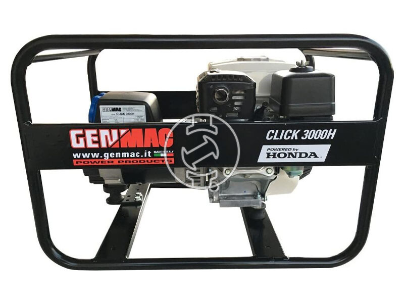 Genmac Click RG3000HO benzines egyfázisú aggregátor