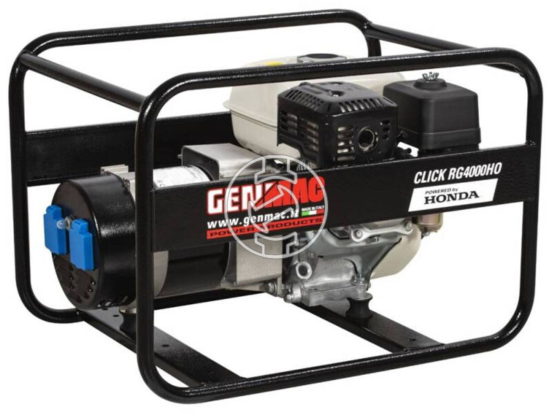 Genmac Click RG4000HO benzines egyfázisú aggregátor