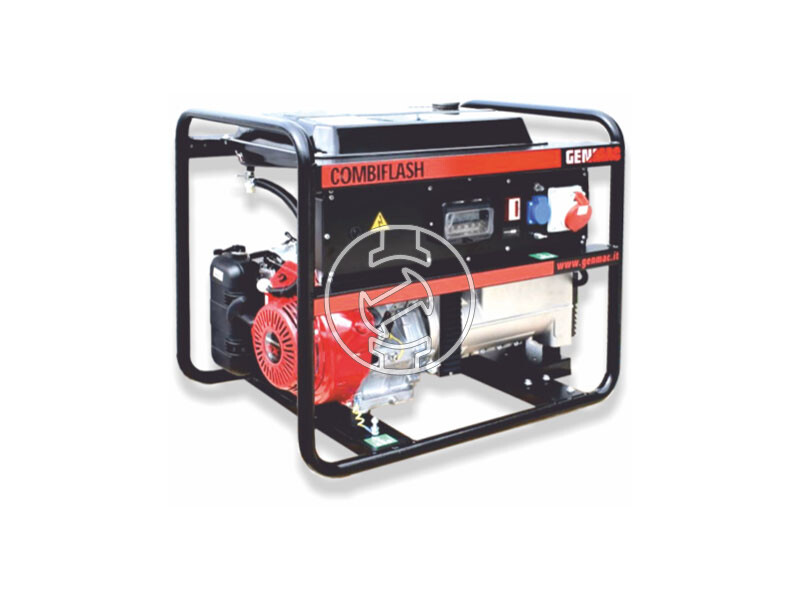 Genmac CombiFlash G221HO-M robbanómotoros háromfázisú hegesztő aggregátor