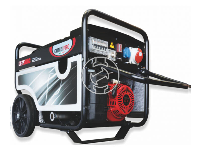 Genmac CombiPro G7900HEC-M benzines háromfázisú aggregátor