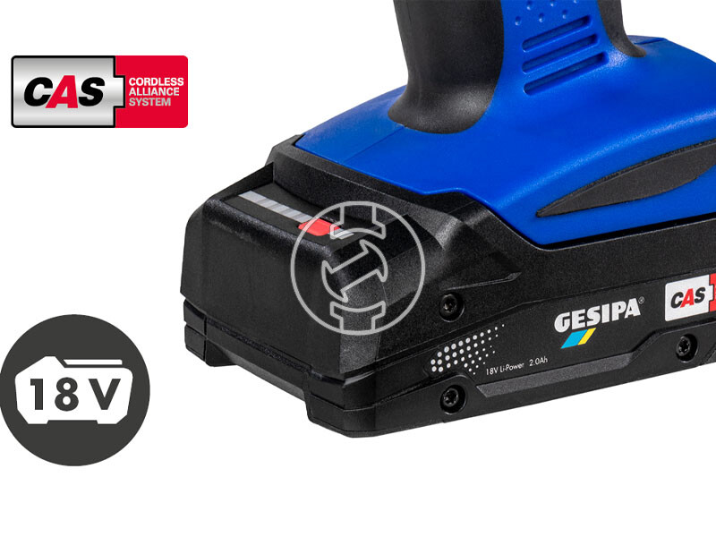 GESIPA Birdie akkus popszegecselő műanyag kofferban