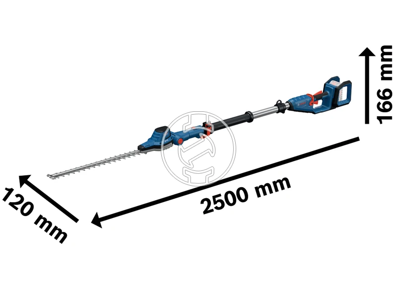 Bosch GHE 18V-50 T akkus sövényvágó