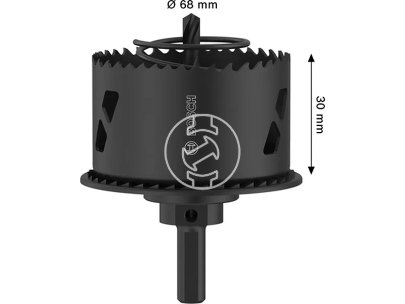 Kép: Gipszkarton dobozfuro peremezovel D86mm.webp