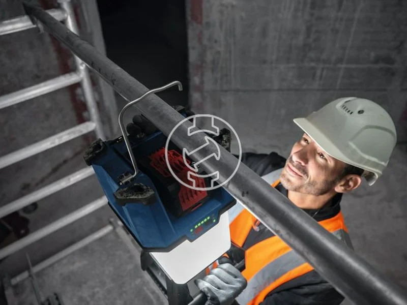 Kép: GLA 18VH-7500 Akkus lampa akku es tolto nelkul kartondobozban.webp