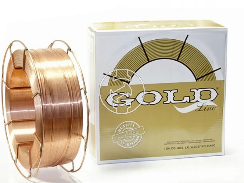 Panelectrode rézbevonatos hegesztőhuzal MIG géphez SG2, 1,2 mm, 15 kg (GOLD)