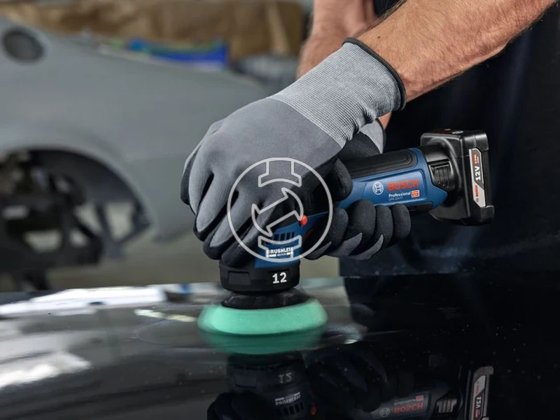 Kép: GPX 12V-77 Akkus Polirozo akku es tolto nelkul kartondobozban.webp