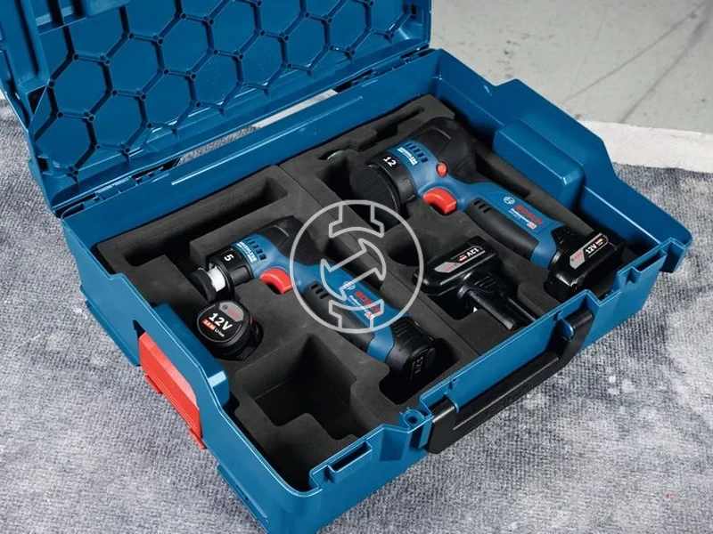 Kép: GPX 12V-77 Akkus Polirozo akku es tolto nelkul kartondobozban.webp