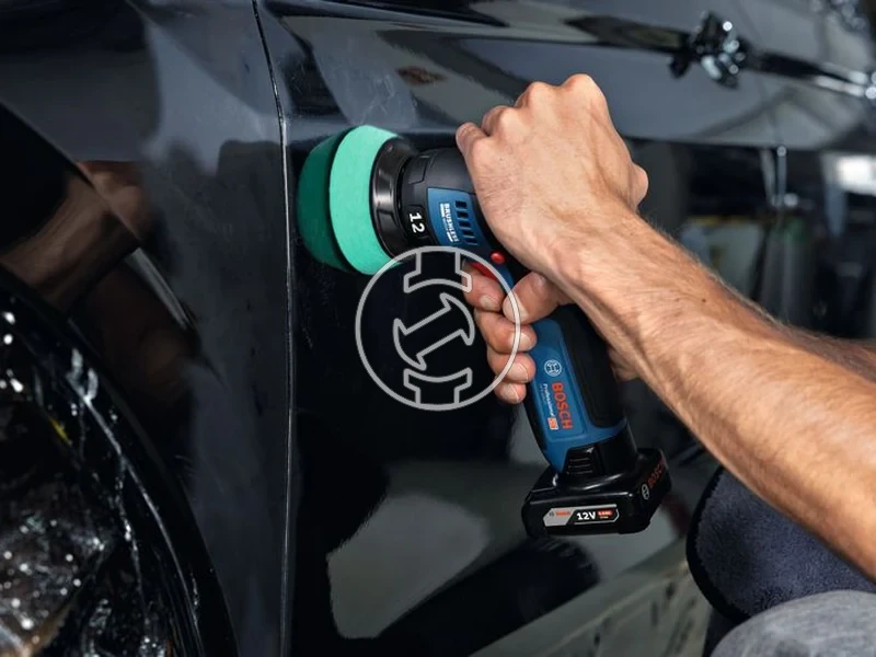 Kép: GPX 12V-77 Akkus Polirozo akku es tolto nelkul kartondobozban.webp