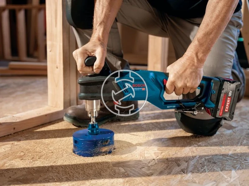 Kép: GRD 18V-127 Akkus sarokfurogep akku es tolto nelkul kartondobozban.webp