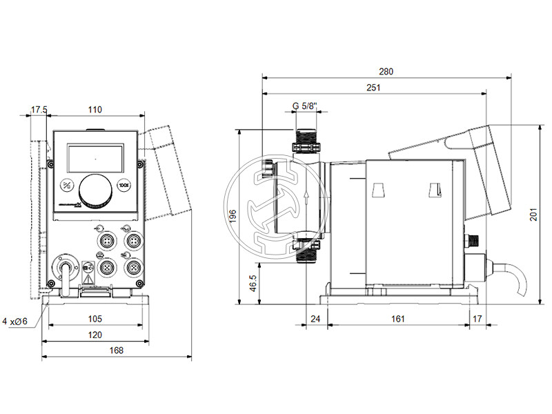 Grundfos DDC 6-10 AR-PVC/V/C-F-31U2U2FG