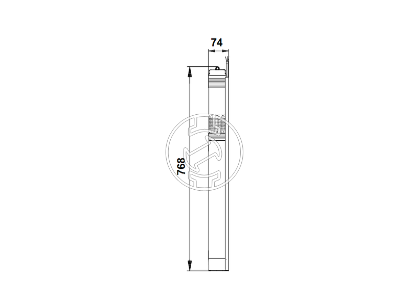 Grundfos SQ 3-55 mélykúti szivattyú