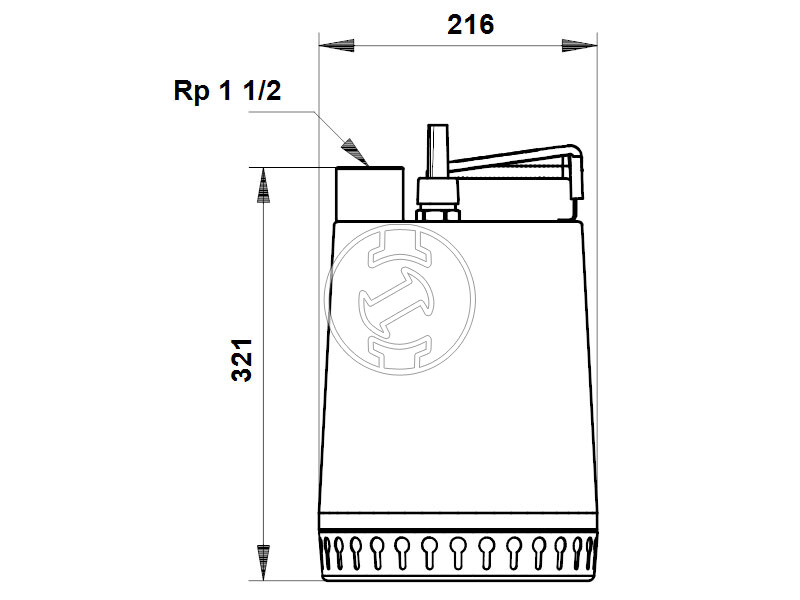 Grundfos UNILIFT AP12.40.04.3 búvárszivattyú szennyezett vízre