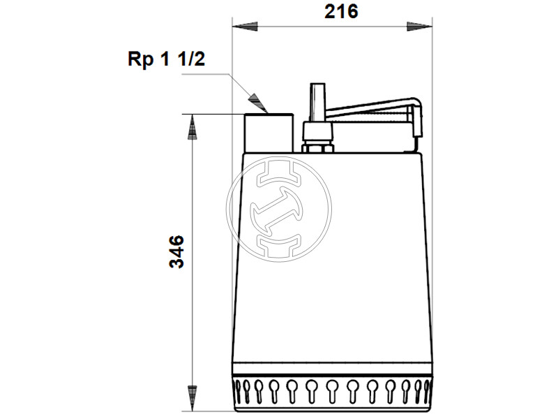 Grundfos UNILIFT AP12.40.08.A1 búvárszivattyú szennyezett vízre