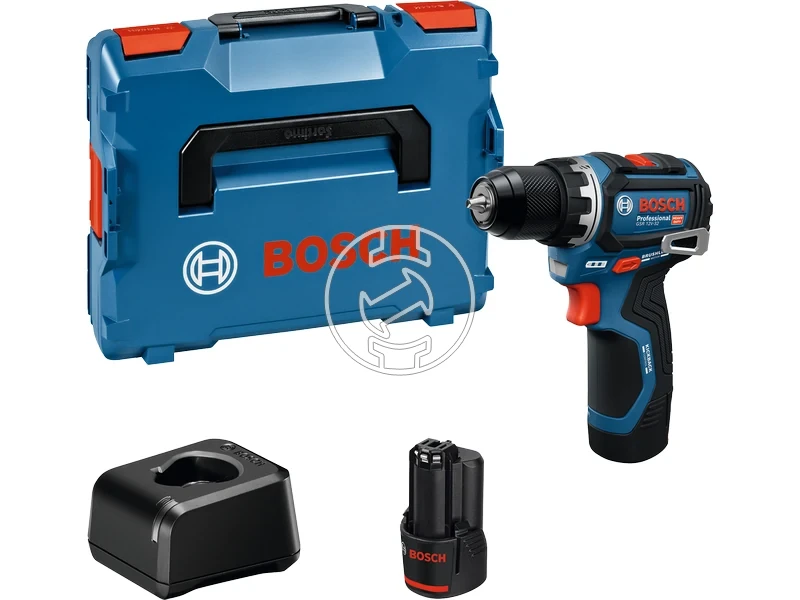 Kép: GSR 12V-32 Akkus furocsavarozo 2x20Ah akkuval GAL 12V-20 toltovel L-Boxx-ban.webp