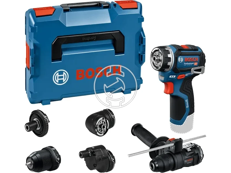 Kép: GSR 12V-32 FC akkus furocsavarozo GFA 12-M GFA 12-X GFA 12-E GFA 12-W GFA 12-H adapterekkel L-Boxx-ban.webp