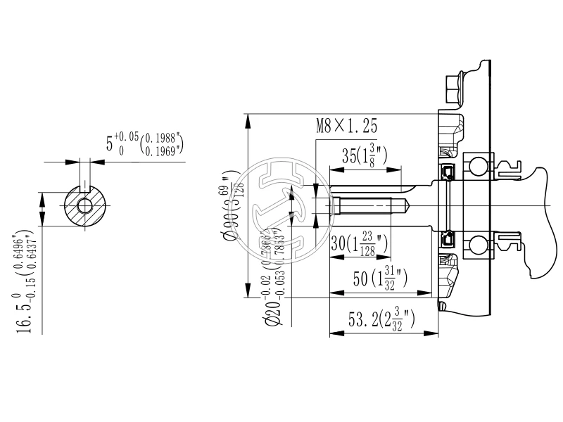 ZIVtec GT 200 beépíthető robbanómotor 195 cm³ | 4,1 kW | Tengelyméret: 19 mm | 4 ütemű