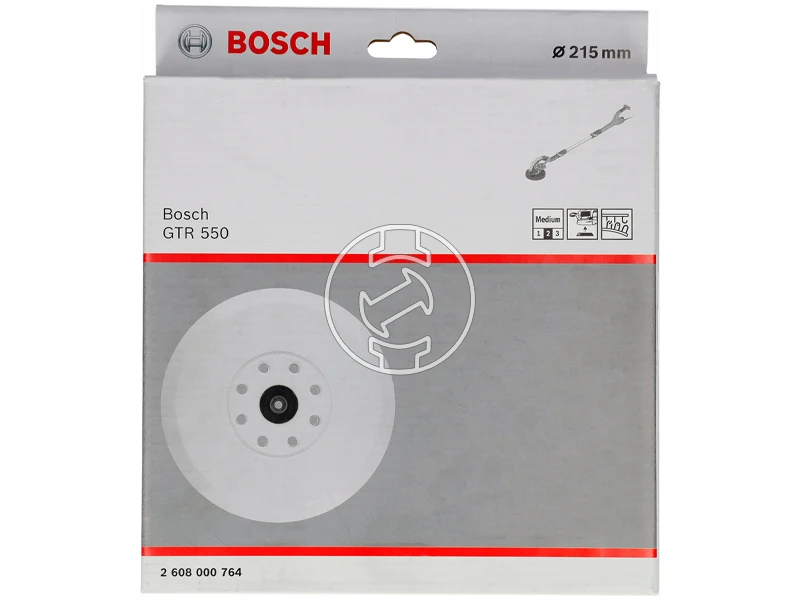 Bosch GTR 550 Csiszolótányér 215mm, közepes