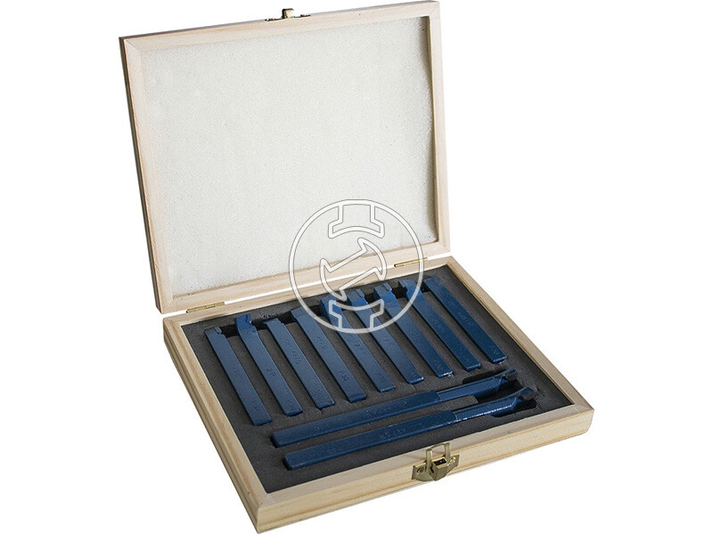 Güde 11 részes faesztergakés készlet